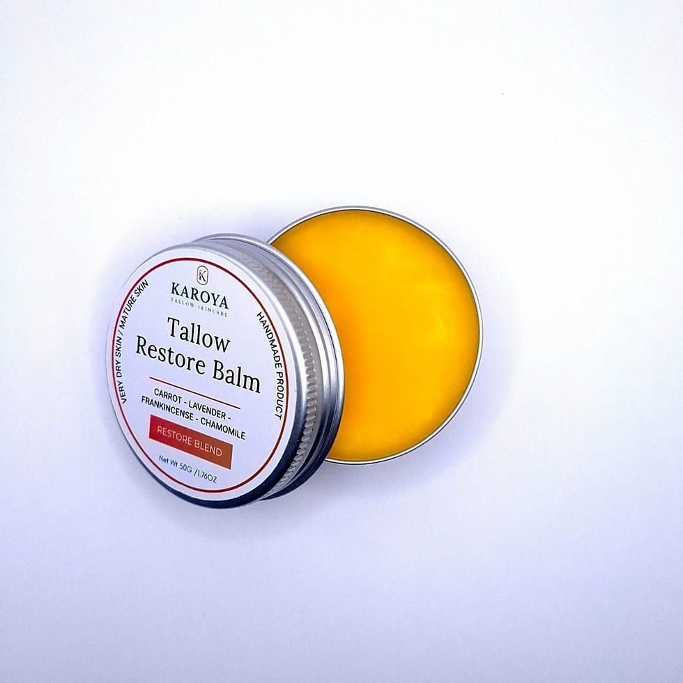 Restore carrot and tallow balm