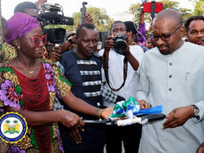 VP Juldeh Jalloh Commissions Leicester Peak Viewpoint, Calls for Shared National Pride.