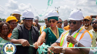 Sierra Leone’s President Julius Maada Bio Restores Light to Moyamba After 40 Years, Champions Productive Use of Solar Power.
