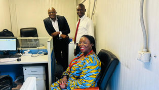 Sierra Leone News Agency (SLENA) MD Strengthens Ties with Ministry of Planning and Economic Development on News production. 