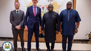 Irish Ambassador Bids Farewell to Sierra Leone’s President Julius Maada Bio.