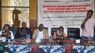 Ministry of Tourism and Cultural Affairs Leads GBV Awareness Campaign in the Tourism Sector.