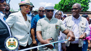 Sierra Leone’s President Julius Maada Bio Commissions Fleet of Vehicles and Motorbikes to Boost Healthcare Delivery Nationwide.