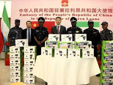 Chinese Embassy Donates Surveillance Equipment to SLP to Boost “Safe City” Initiative.