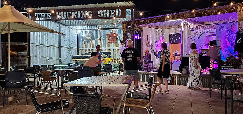 TABLE AND CHAIRS AND DANCING PEOPLE