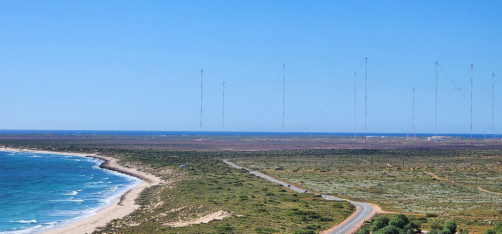 NINE BEACHSIDE TALL WIRE TOWERS