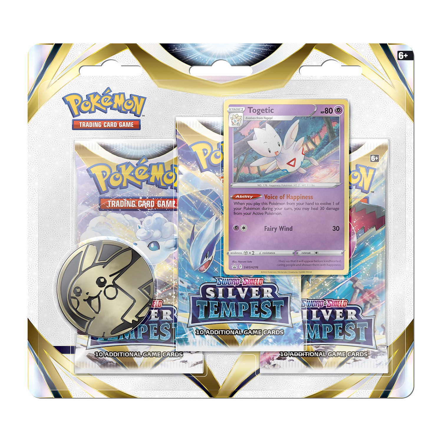 "Silver Tempest" Three Pack Blister ( EN SWSH12 )