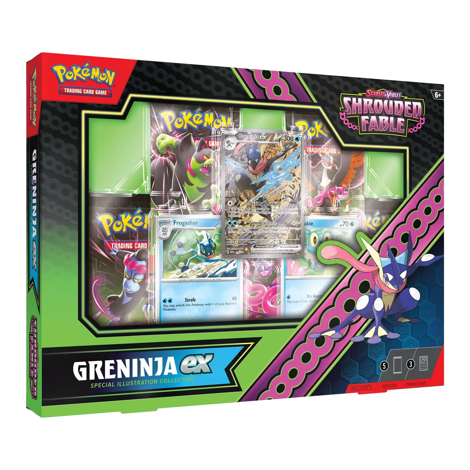 "Shrouded Fable" ex Special Collection Greninja oder Kingdra  (EN)