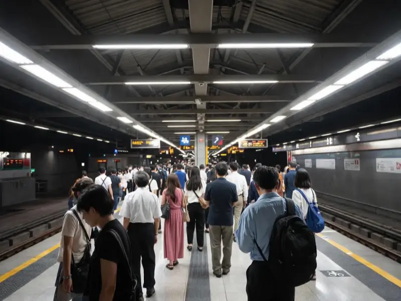 Understanding the flow of large crowds in Chinese subway stations.