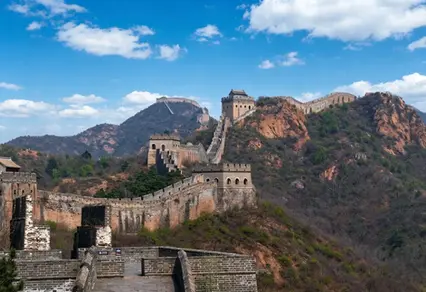 BiteEscape Beijing private tour at Jinshanling Great Wall with panoramic mountain views and restored watchtowers