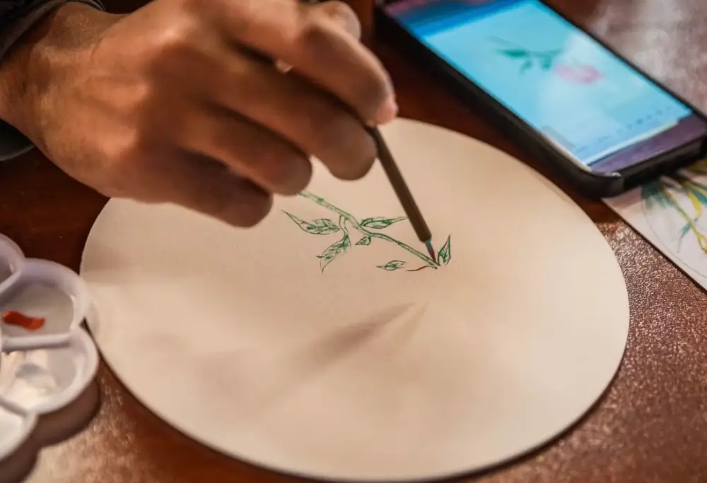 Chinese Fan Painting class