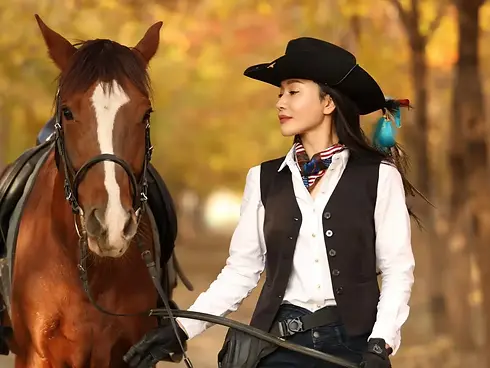 Beijing 2-day horseback riding tour with ranch stay and long-distance trail ride scenery