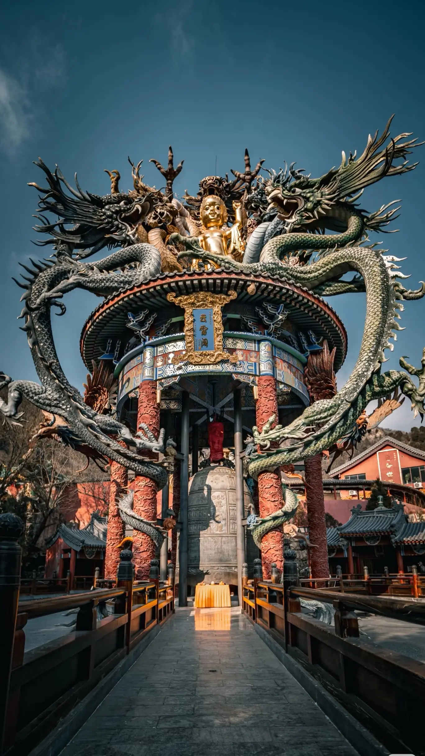 云雷阁 (Yunlei Pavilion) at Baipu Temple