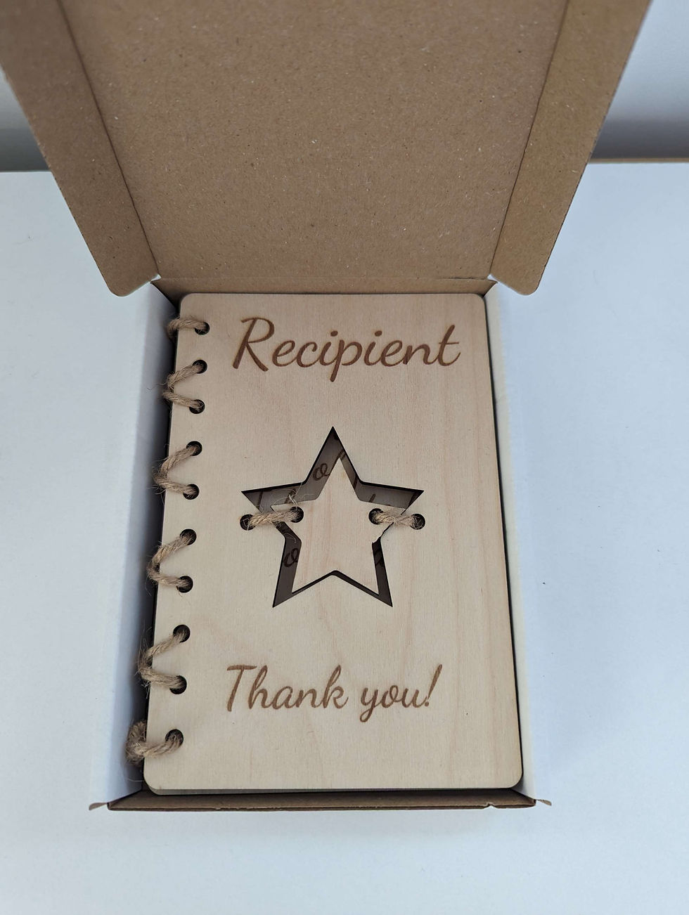 Thumbnail: Thank You Card In Box View