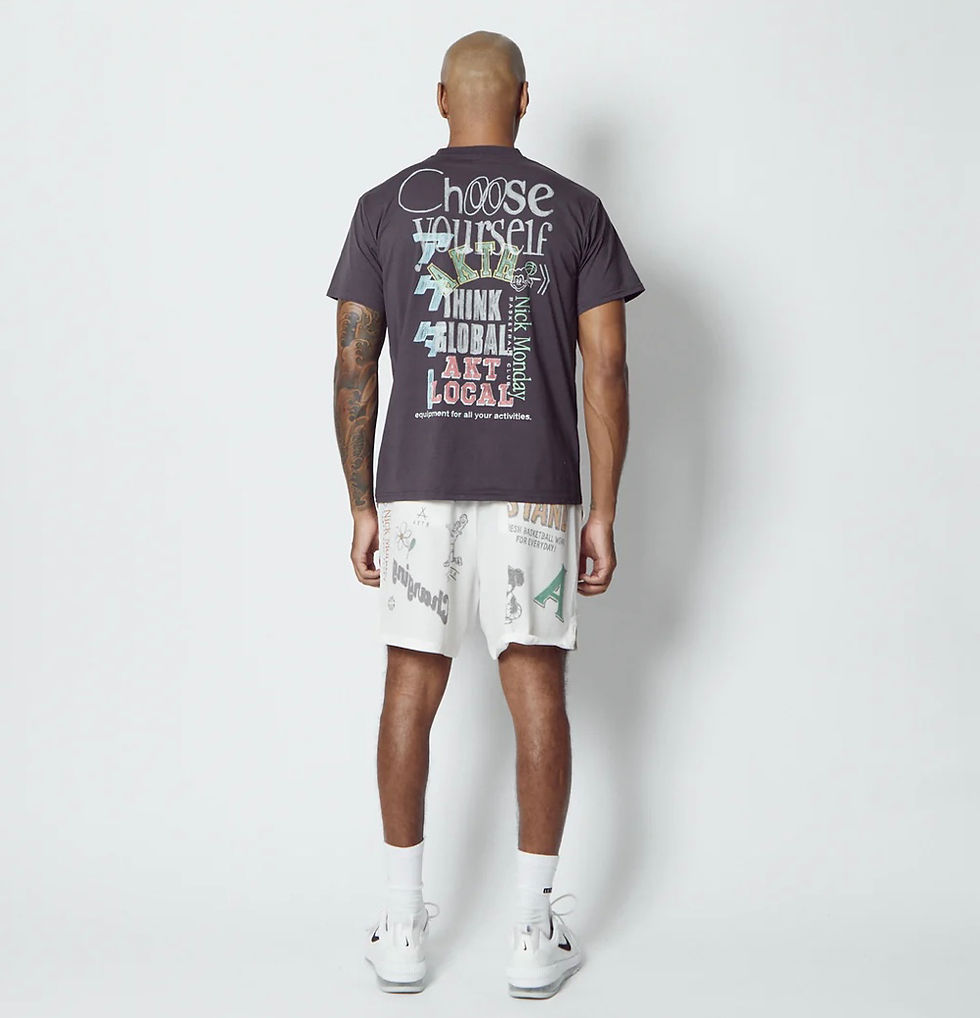 サムネイル： AKTR Tシャツ MEMORIAL SPORTS TEE GY