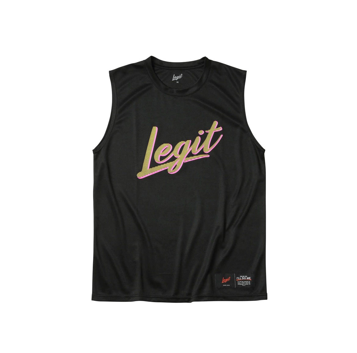 LEGIT タンクトップ CRT N/S TEE（UNISEX） 2601-1016 ブラック