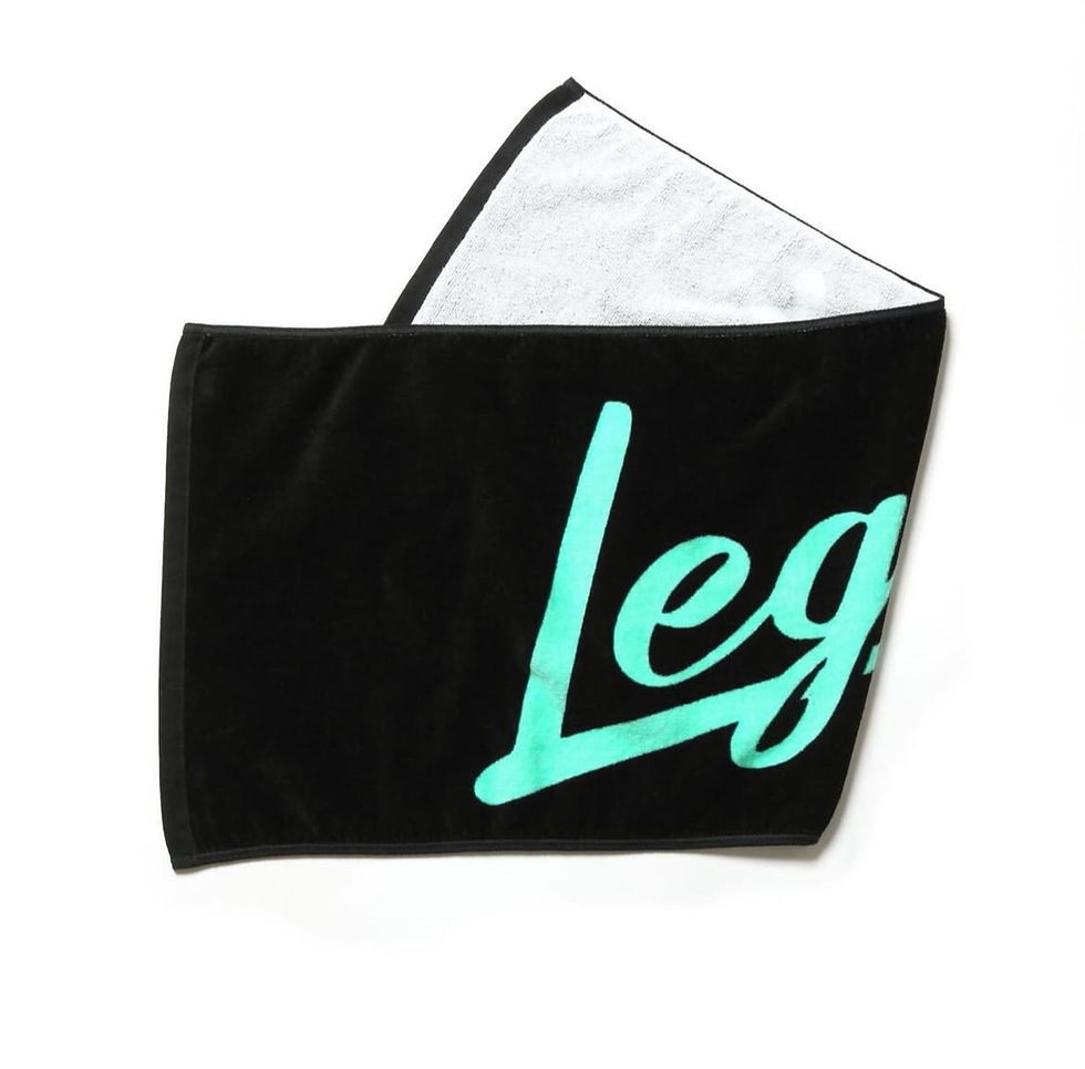 サムネイル： LEGIT フェイスタオル 【BLACK】LE-AC-03