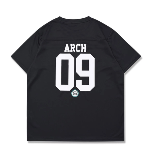 ARCH football tee T125-129 BLACK | （株）B.B.JUMP