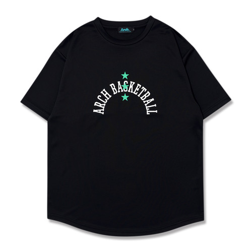 Arch Tシャツ T126-123 three star BB tee [DRY]【black】 | （株