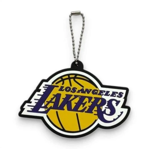NBA ロサンゼルス・レイカーズ ラバー コースター キーホルダー | （株