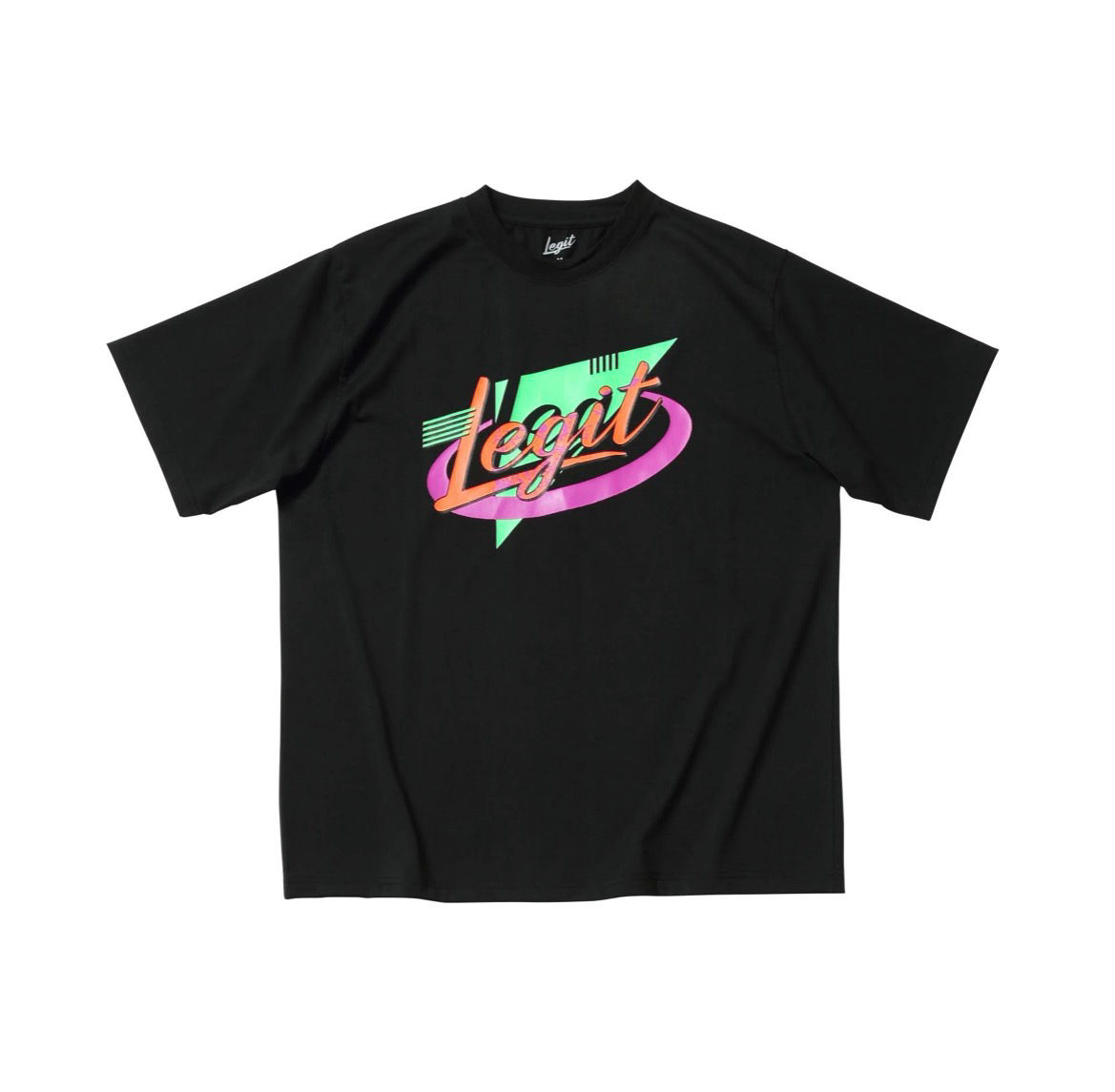 LEGIT Tシャツ POP SPACE S/S TEE (UNISEX) 2601-1006 BLACK