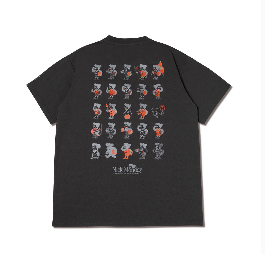 AKTR Tシャツ NICK CHRONICLE SPORTS TEE GY