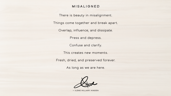 MISALIGNED Poem