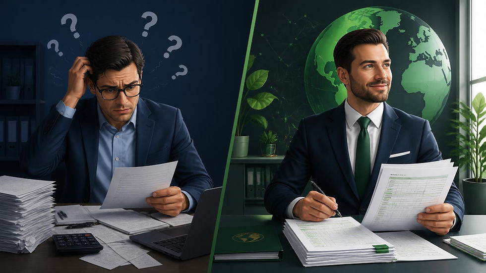 Illustration comparing a local CPA vs a Form 5472 specialist for foreign-owned U.S. LLC compliance — why a specialist is the correct choice for missed Form 5472 filings