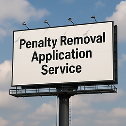 Penalty Removal Application Service