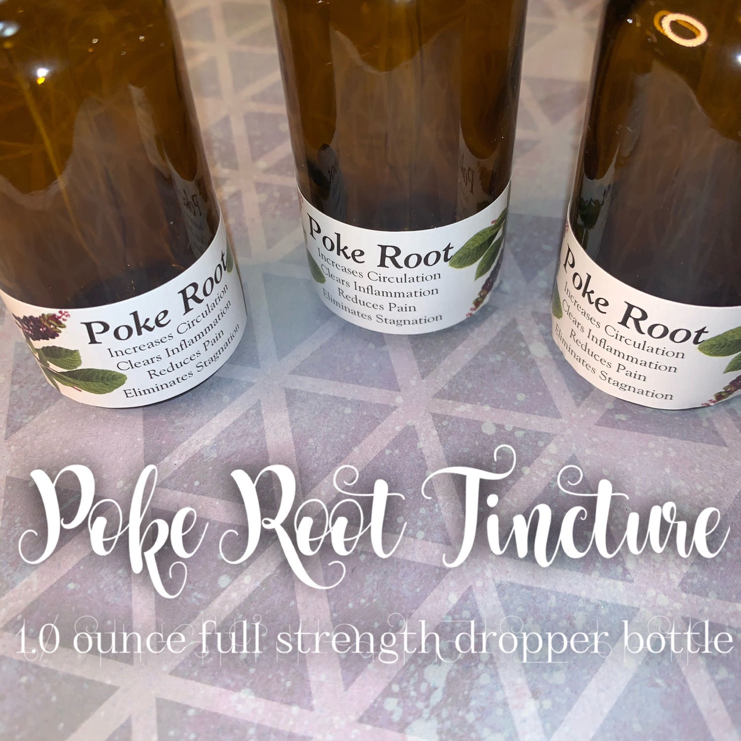 Poke Root Tincture 1 oz