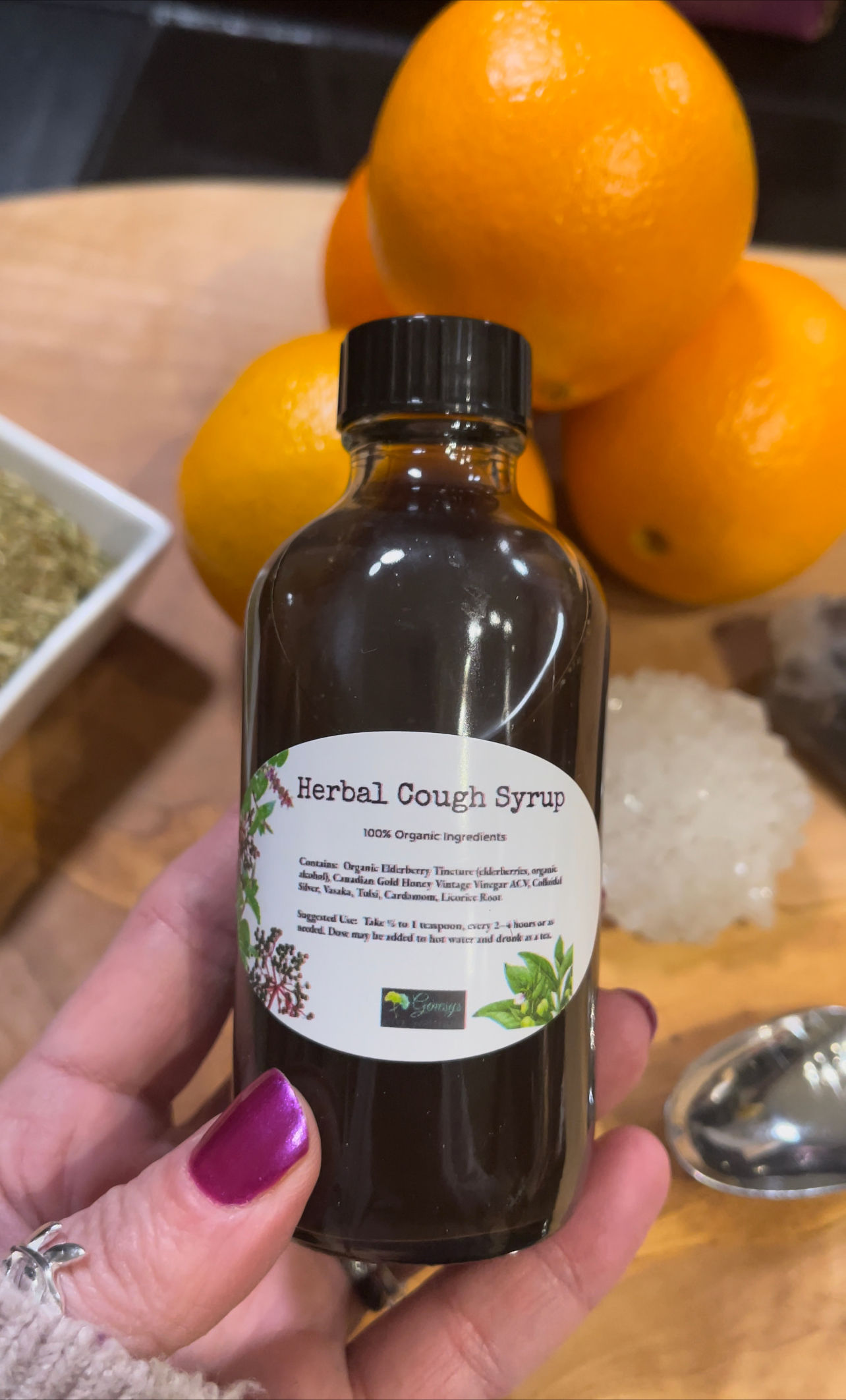 Herbal Cough Syrup