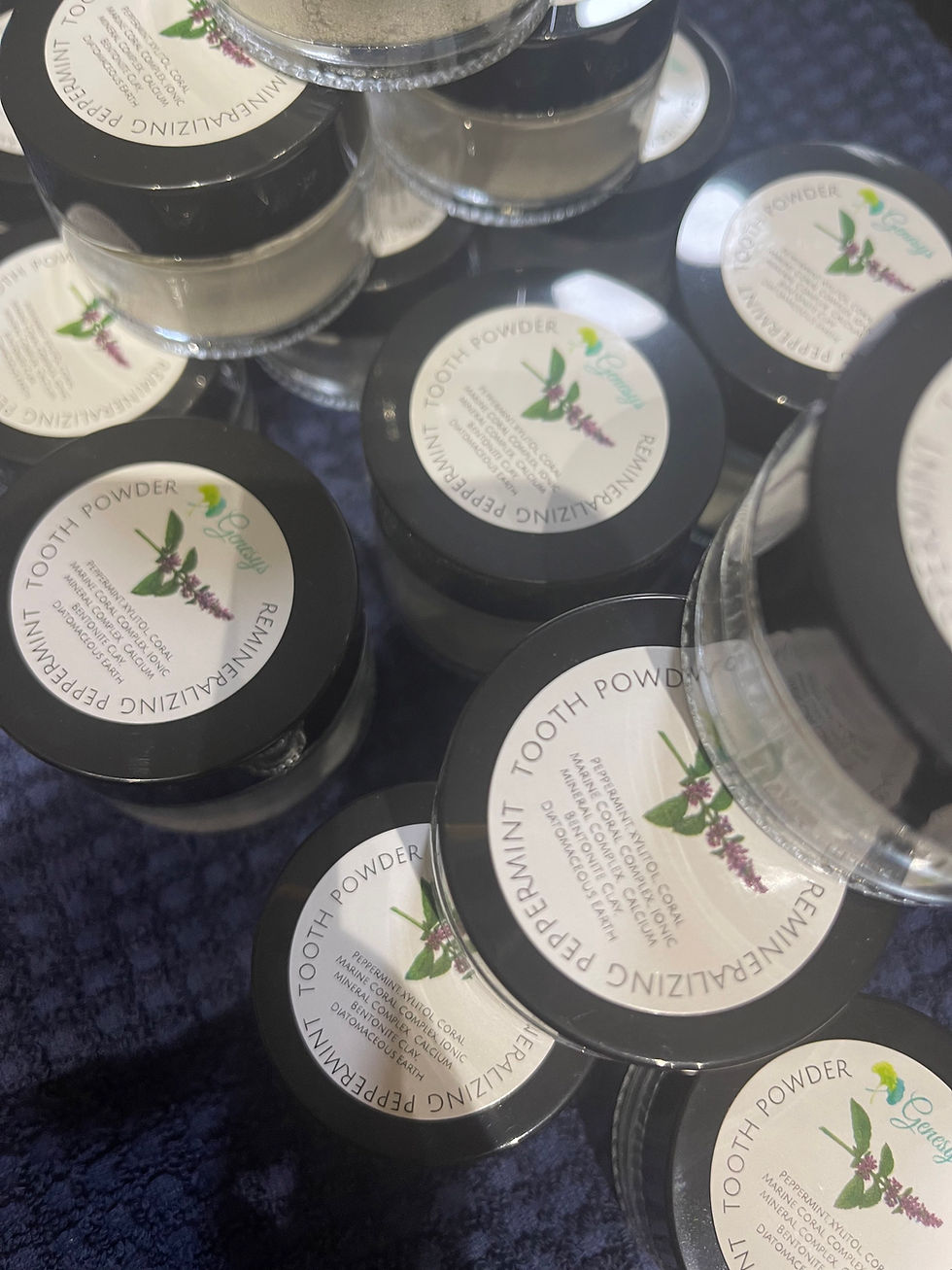 Remineralizing Peppermint Tooth Powder