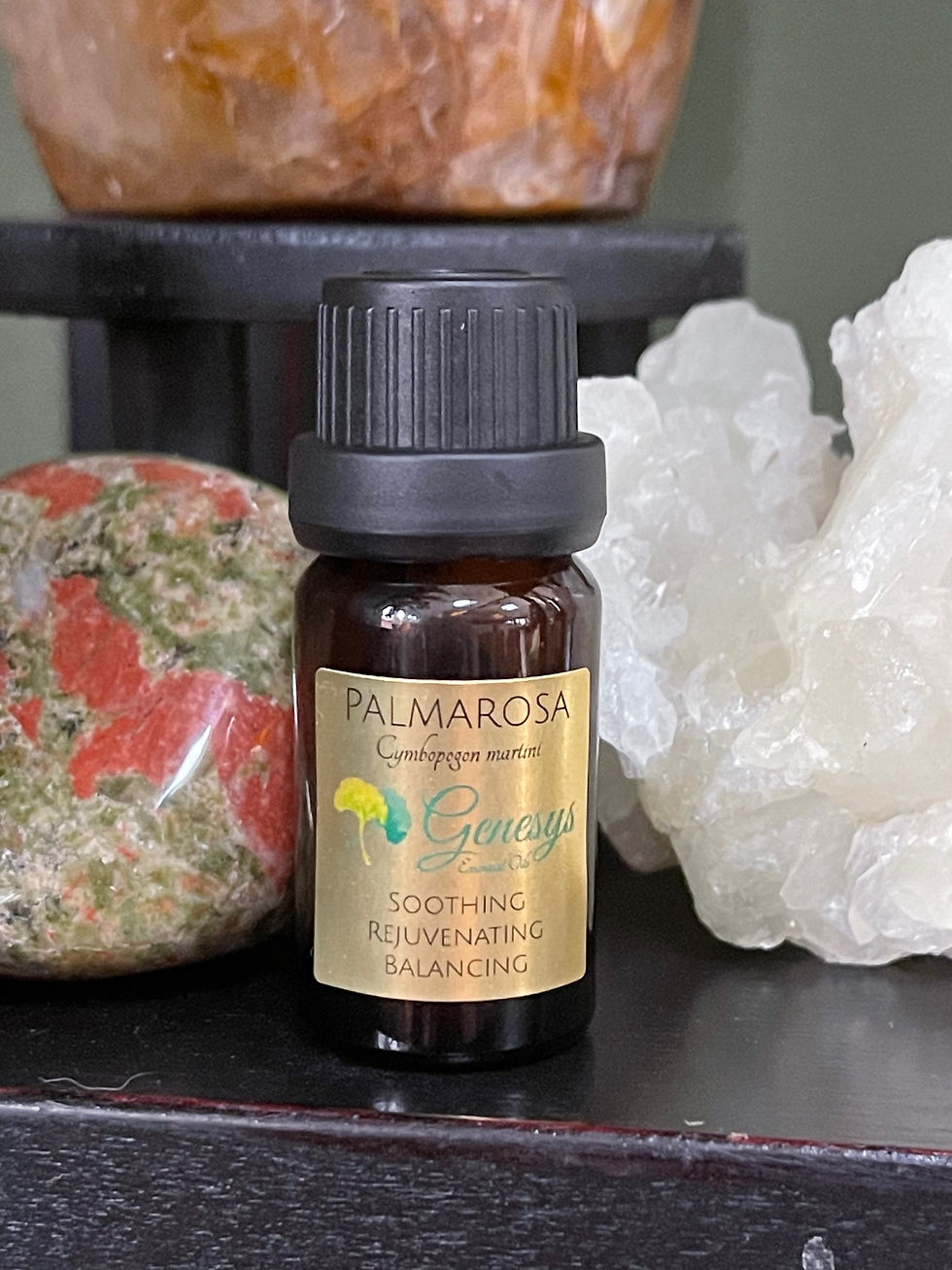 Palmarosa 100% Pure Organic Essential Oil