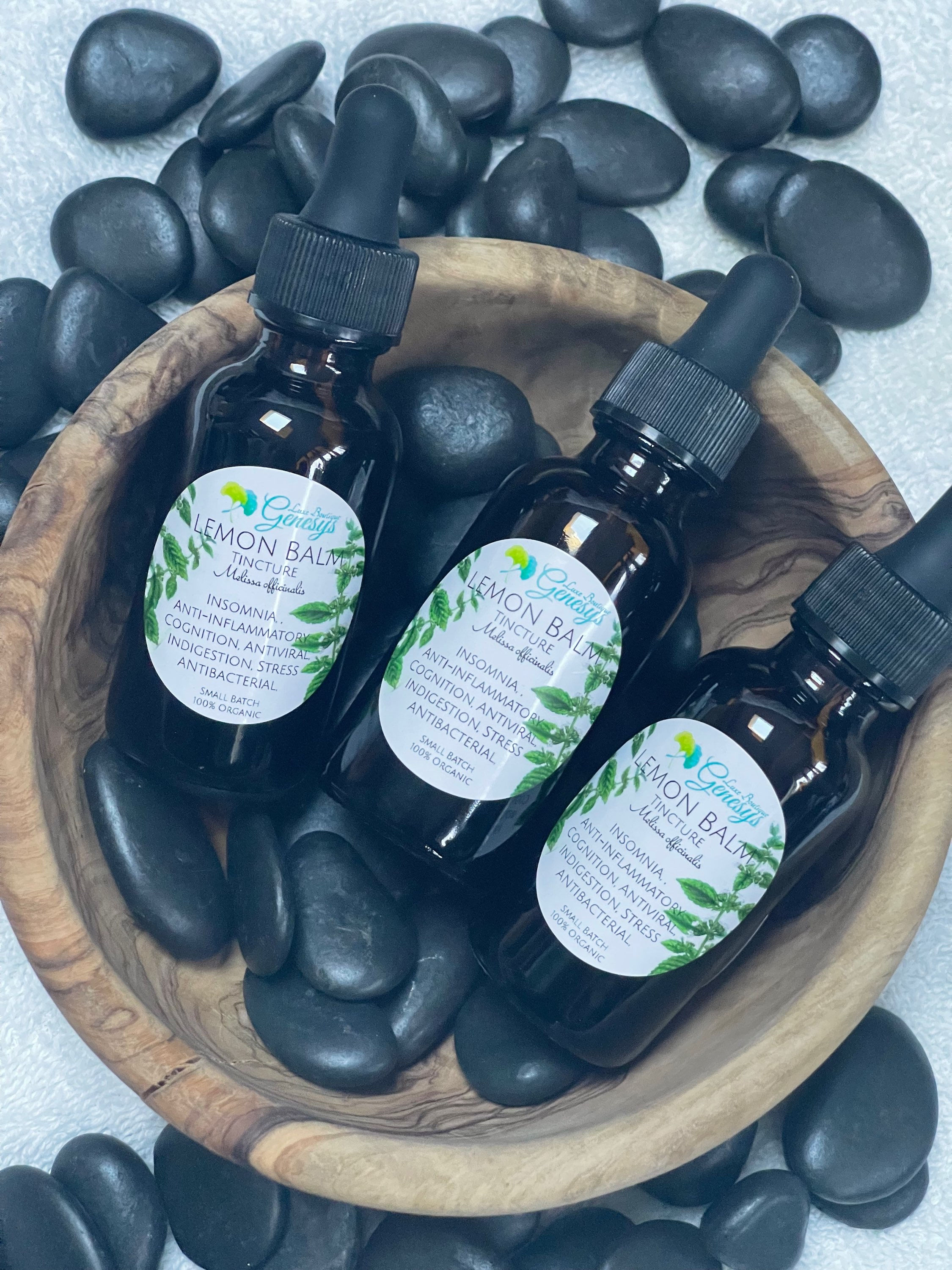 Lemon Balm Tincture (Double Extraction)