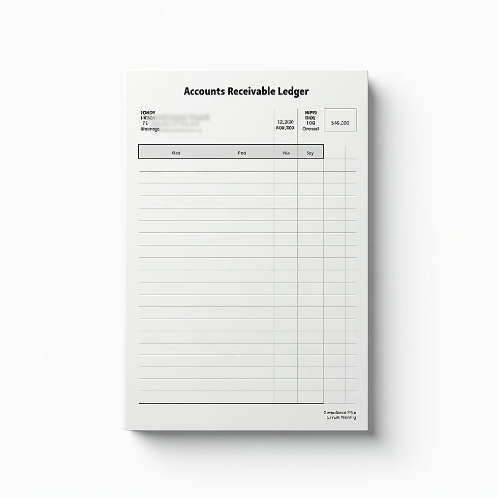 Accounts Receivable Ledger