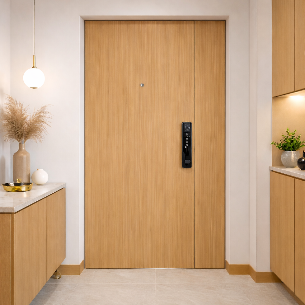 Thumbnail: Main Door Solid Timber Laminate (Fire-rated/Non fire-rated)