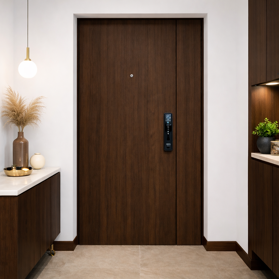Thumbnail: Main Door Solid Timber Laminate (Fire-rated/Non fire-rated)