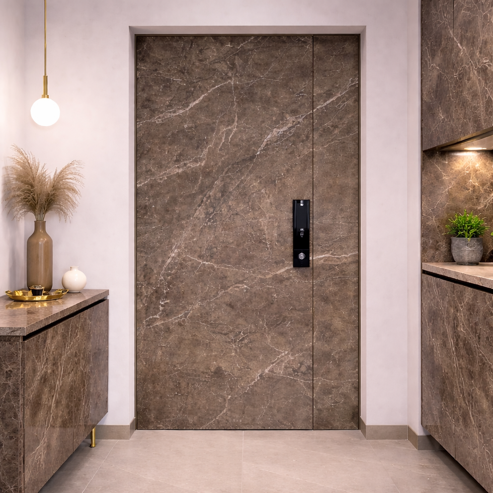 Thumbnail: Main Door Solid Timber Laminate (Fire-rated/Non fire-rated)