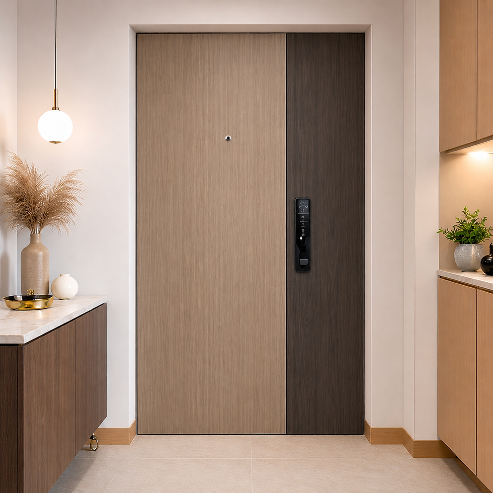 Thumbnail: Main Door Solid Timber Laminate (Fire-rated/Non fire-rated)