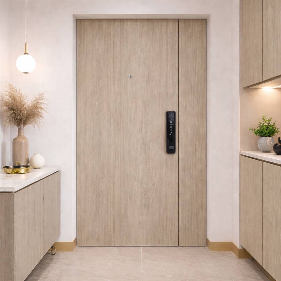 Thumbnail: Main Door Solid Timber Laminate (Fire-rated/Non fire-rated)