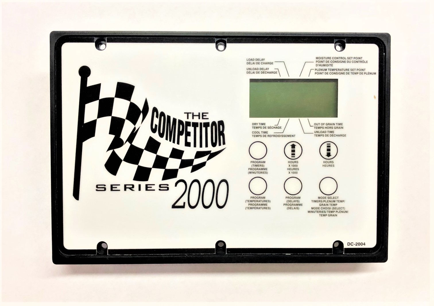 Dritek/Competitor SR 2000 CPU Display w/Decal (Part # D03-0275D)