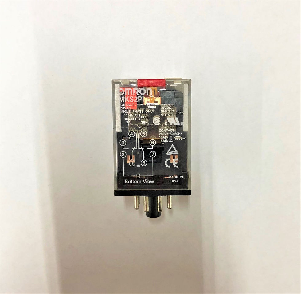 230V, 8-Pin Relay (Part # 044-1014-8)