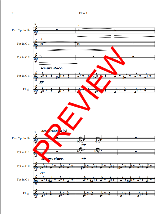 Thumbnail: Cattle Car For Trumpet Ensemble