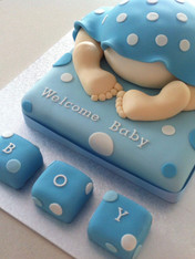 Baby shower cake by Roseberry Cake Creations