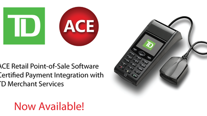 ACE Payment Integration to TD Bank Merchant Services - Now Certified!