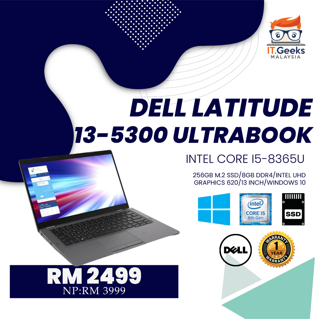 DELL LATITUDE 13 - 5300 ULTRABOOK