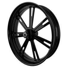 OG.10 custom motorcycle wheel in black