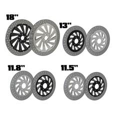 Derailed floating rotors
