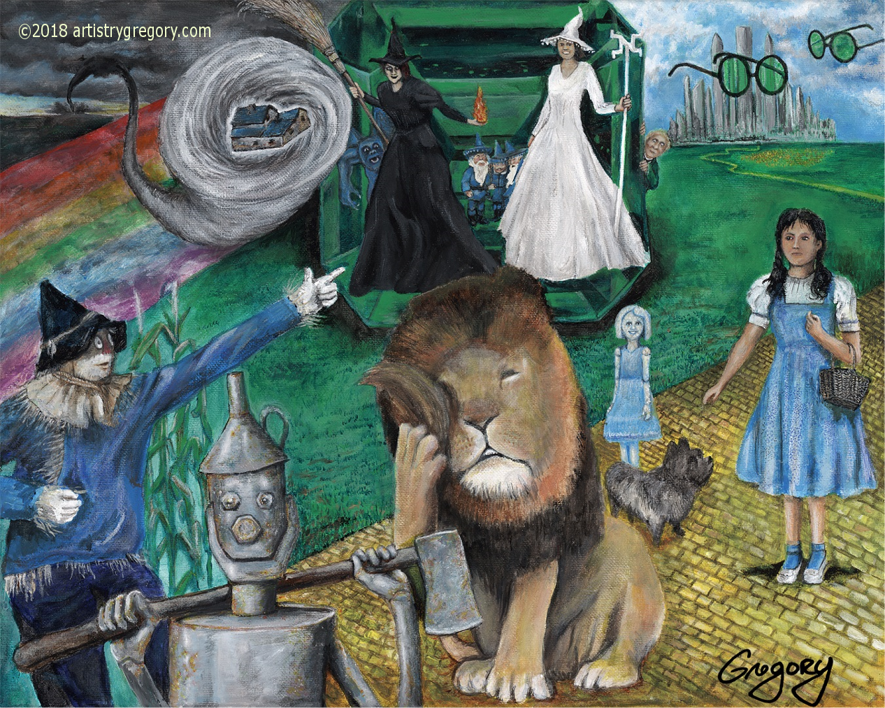 Wonderful World of Oz The Story Signed