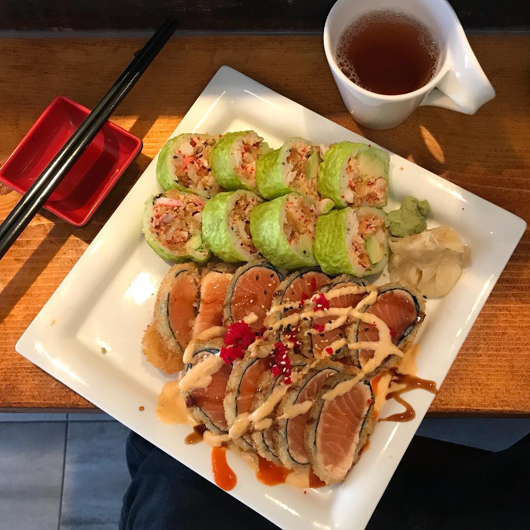 Arranged Food and Objects